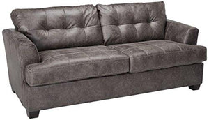 Benchcraft - Inmon Contemporary Upholstered Sofa - Charcoal