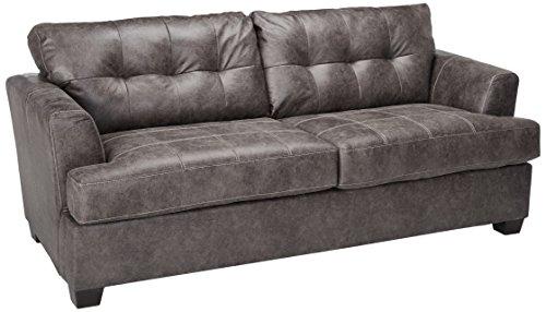Benchcraft - Inmon Contemporary Upholstered Sofa - Charcoal