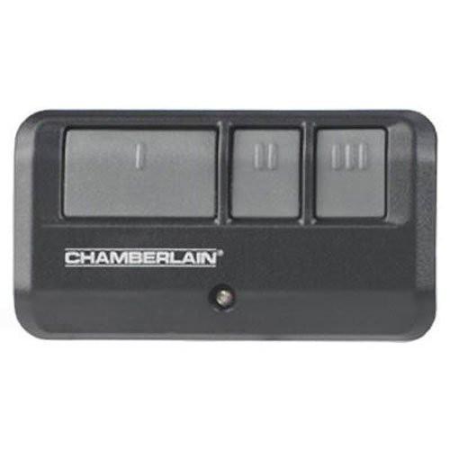 Chamberlain / LiftMaster / Craftsman 953EV 3-Button Garage Door Opener Remote, Security +2.0 Compatible, Includes Visor Clip