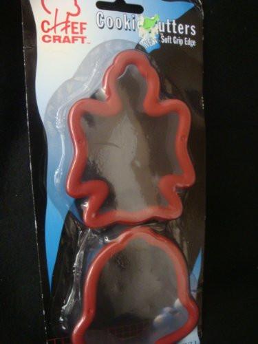 Chef Craft Christmas Cookie Cutters Soft Grip Edge