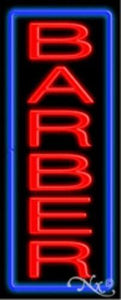 Barber Handcrafted Energy Efficient Real Glasstube Neon Sign