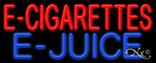 E-Cigarettes/E-Juice Handcrafted Energy Efficient Glasstube Neon Signs