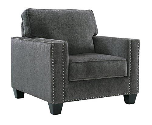 Benchcraft - Gavril Contemporary Upholstered Accent Chair - Smoke