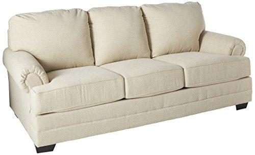 Benchcraft - Sansimeon Traditional Upholstered Sofa - Stone