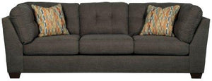 Benchcraft - Delta City Contemporary Living Room Sofa - Steel Gray