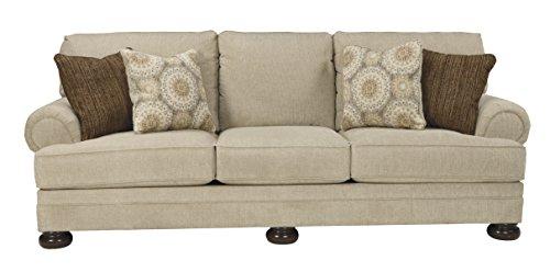 Benchcraft - Quarry Hill Traditional Upholstered Sofa - Quartz