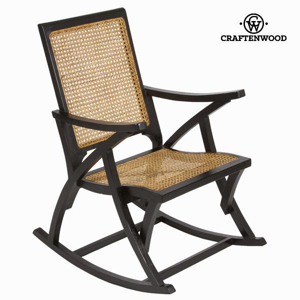 Black rocking chair  by Craftenwood