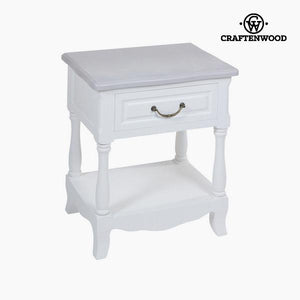 Bedside table white altea by Craftenwood