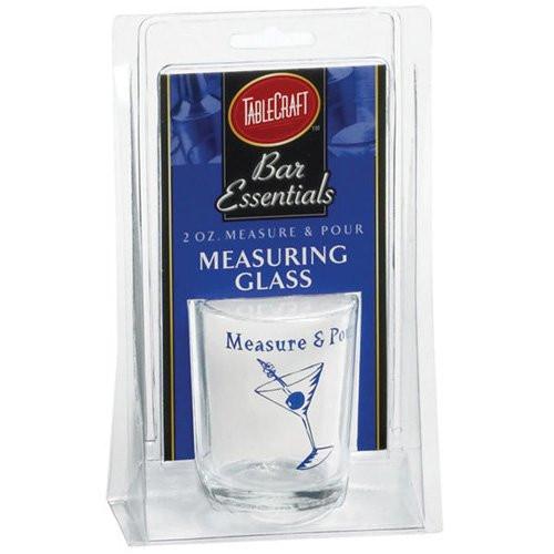 Bar Essentials Measuring Glass - Measure & Pour, 2 oz,(TableCraft)