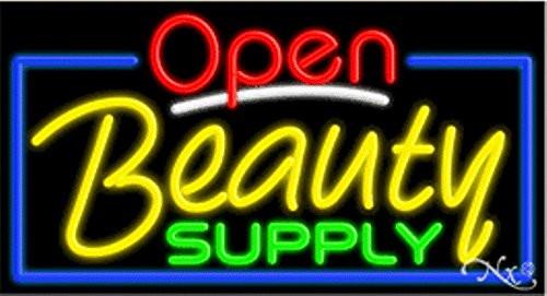 Beauty Supply Open Handcrafted Energy Efficient Glasstube Neon Signs
