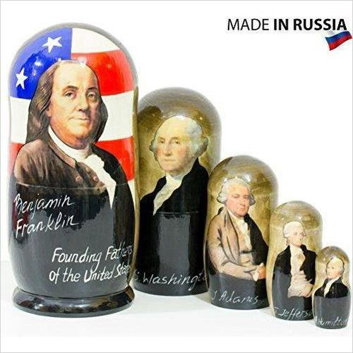 Founding Fathers of the United States - Nesting Doll