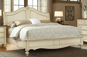 American Woodcrafters Chateau Sleigh Bed, Queen