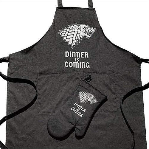 Dinner is Coming Game of Thrones Apron