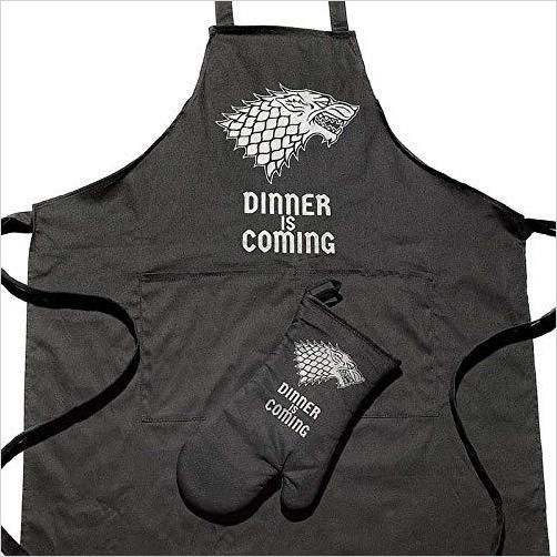 Dinner is Coming Game of Thrones Apron