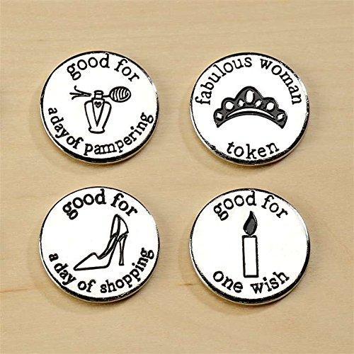 Fabulous Woman Tokens, Set of 4, by Giftcraft