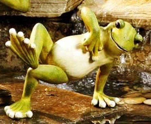 Giftcraft Whimsical Lounging Frog Figurine, Choice of Style