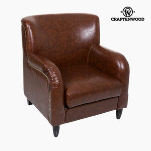 Armchair Polyskin Brown - Relax Retro Collection by Craftenwood