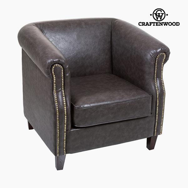 Armchair Polyskin Grey - Relax Retro Collection by Craftenwood