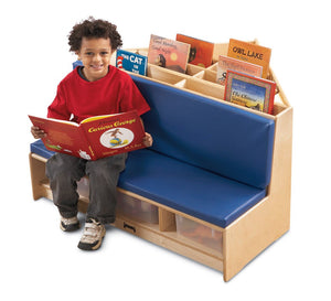 Corner Literacy Nook - Blue  by Jonti-Craft