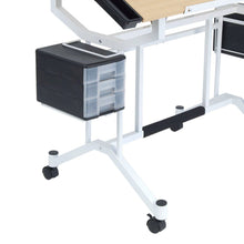 Load image into Gallery viewer, Get studio designs pro craft station in white with maple 13245