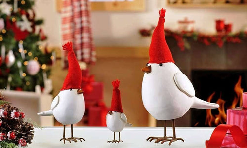 Giftcraft Ceramic Bird Figurines - Set of 3
