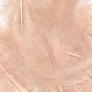 Craft Marabou Feathers - Mixed Size - Rose Gold