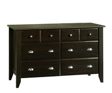 Load image into Gallery viewer, Child Craft Shoal Creek Ready-to-Assemble Double Dresser, Jamocha Wood Finish