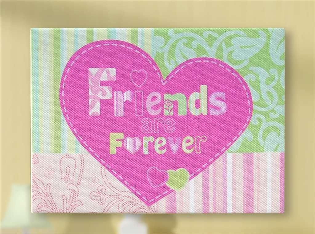 Friends Canvas Wall Art by Giftcraft