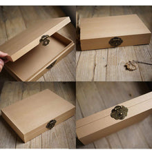 Load image into Gallery viewer, Storage innocheer scrapbook classic photo album storage box 80 pages craft paper diy anniversary wedding photo album diy accessories kit