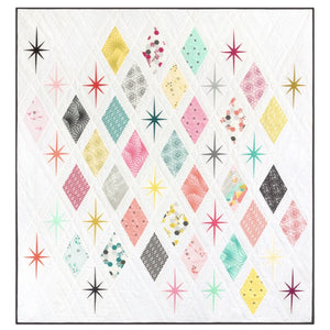 Atomic Starburst Quilt Paper Pattern by Violet Craft