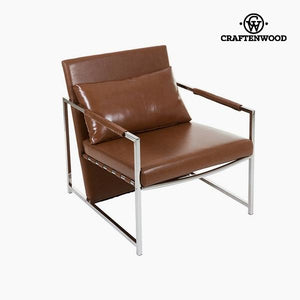 Armchair Brown (70 x 80 x 73 cm) by Craftenwood