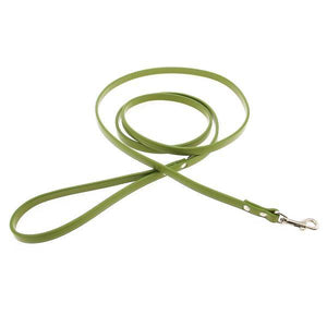 Auburn Leathercrafters Green Town Leash, Size 3/4" W x 72" L