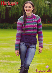Andy Sweater in Stylecraft Harlequin Chunky (8868)