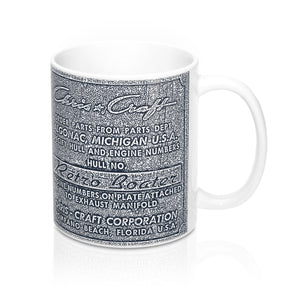 Chris Craft Mug by Retro Boater Mug 11oz