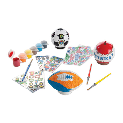Created by Me! Sports Banks Craft Kit 9536