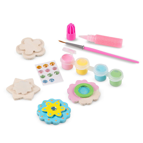 Created by Me! Flower Magnets Wooden Craft Kit 9582