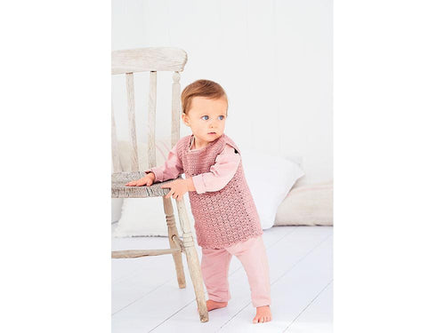 Crochet Cabbage Patch Dress in Stylecraft Bambino DK (9607)