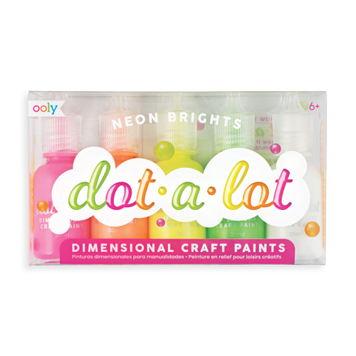 DOT-A-LOT DIMENSIONAL CRAFT PAINTS SET by Ooly