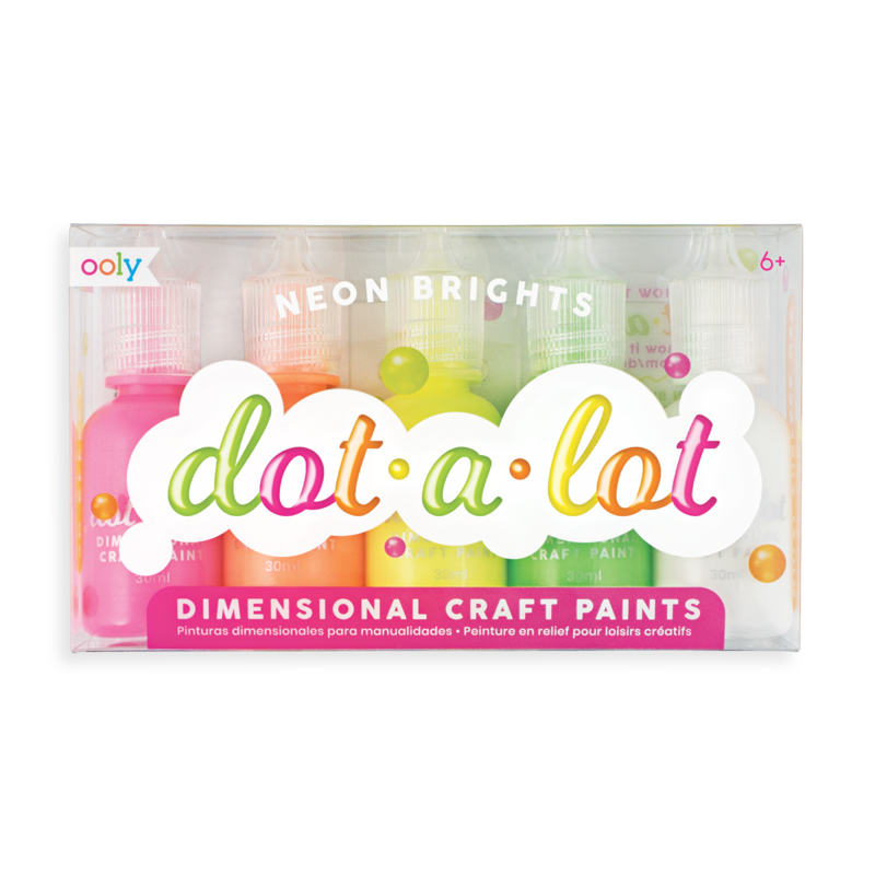 DOT-A-LOT DIMENSIONAL CRAFT PAINTS SET by Ooly