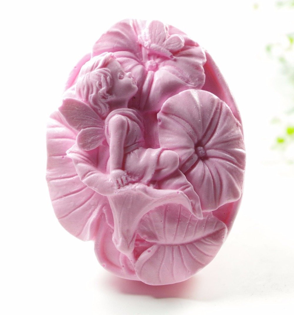 Angel  Soap Mold Silicone  Handmade Crafts