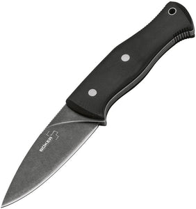 Boker Plus Farkas Bushcraft Black Fixed Blade Knife p02bo065