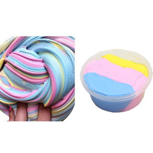 BalleenShiny Colorful Fluffy Toys Baby DIY Craft Mixed Colour Cotton Clay Child Kids Stress Relief Plasticine Toys Gift