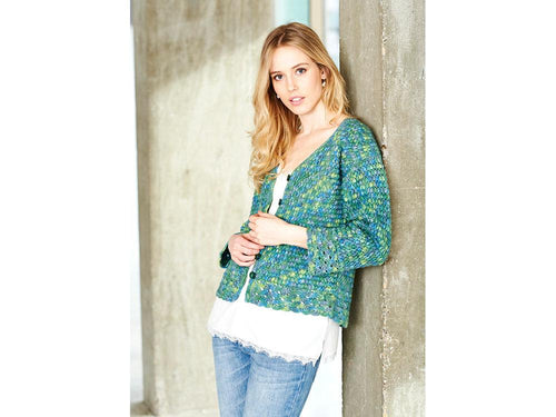 Crochet Cardigan in Stylecraft Batik Elements