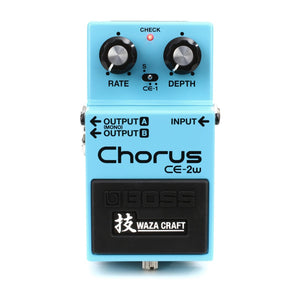 BOSS CE-2W Chorus Waza Craft Guitar Effects Pedal