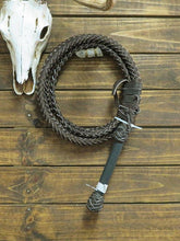 Load image into Gallery viewer, Genuine Leather Handcrafted Cowboy Bullwhip