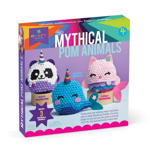 Craft-tastic Mythical Creatures Pom Kit