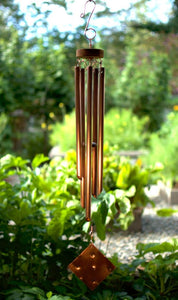 Copper Wind Chime Handcrafted Windchimes
