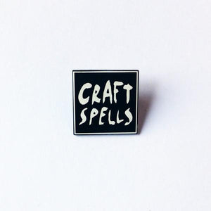 Craft Spells 1" Square Enamel Button