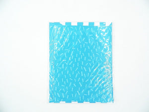 American Crafts Blue Stripes 3PCS Card