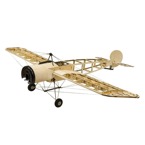 Dancing Wings Hobby S2001 Balsa Wood RC Airplane Fokker-E Aircraft KIT Version DIY Flying Model